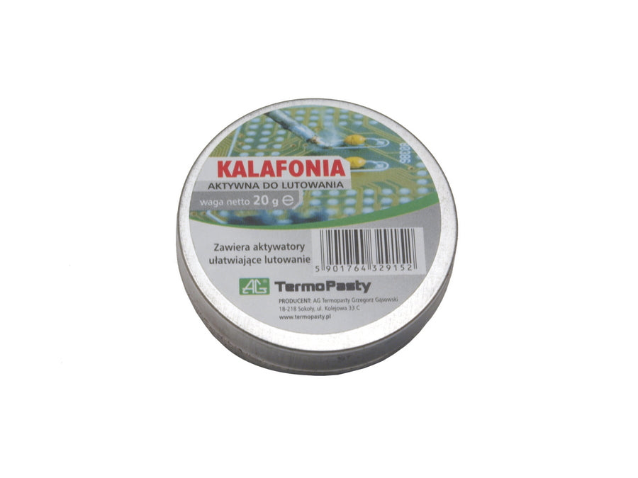 Colofonia attiva 20g con attivatori per facilitare la saldatura AG ThermoPastes