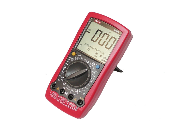 Il misuratore digitale professionale UT58C - UNI-T UT58C prodotto da Uni-t è un multimetro universale con una serie di funzioni di misurazione.