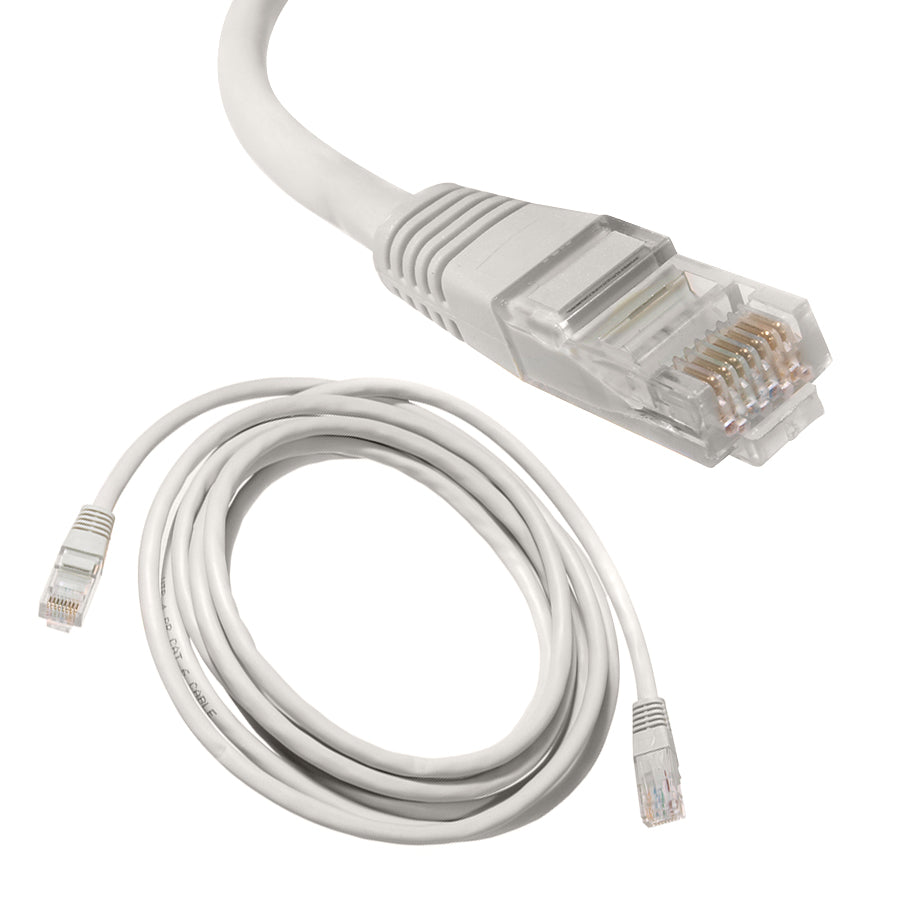 LAN PRO NETWORK CABLE. ETHERNET RJ45 UTP CAT6 3M Maclean MCTV-660 in grigio