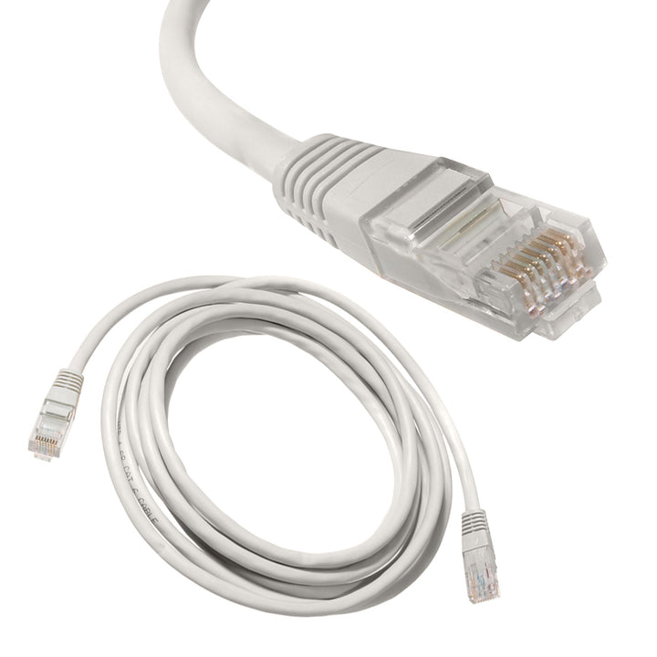 LAN PRO NETWORK CABLE. ETHERNET RJ45 UTP CAT6 3M Maclean MCTV-660 in grigio