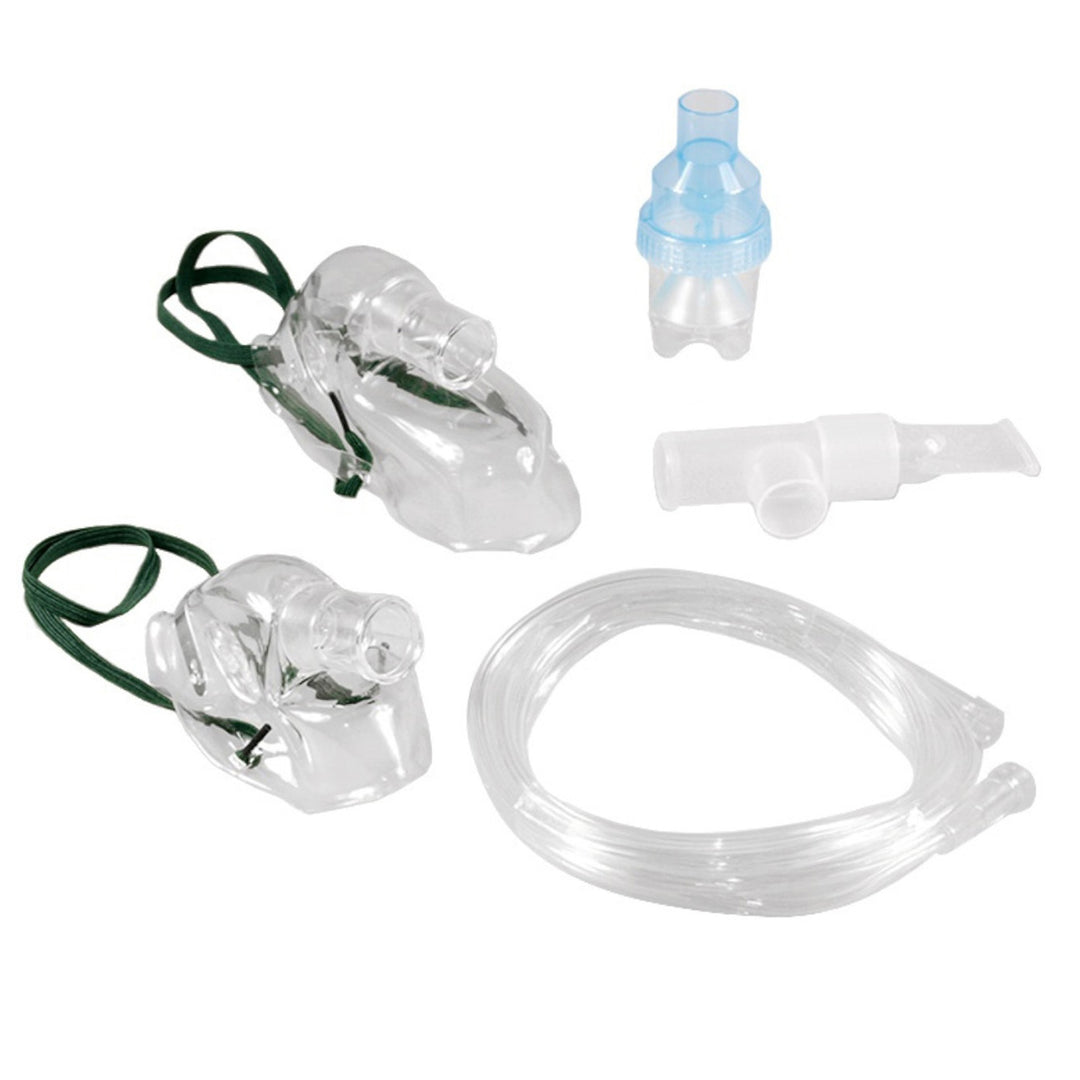 Set Maschere Inalatore Compatibile con Aerosol a Pistone OmnibusPromedix PR-850