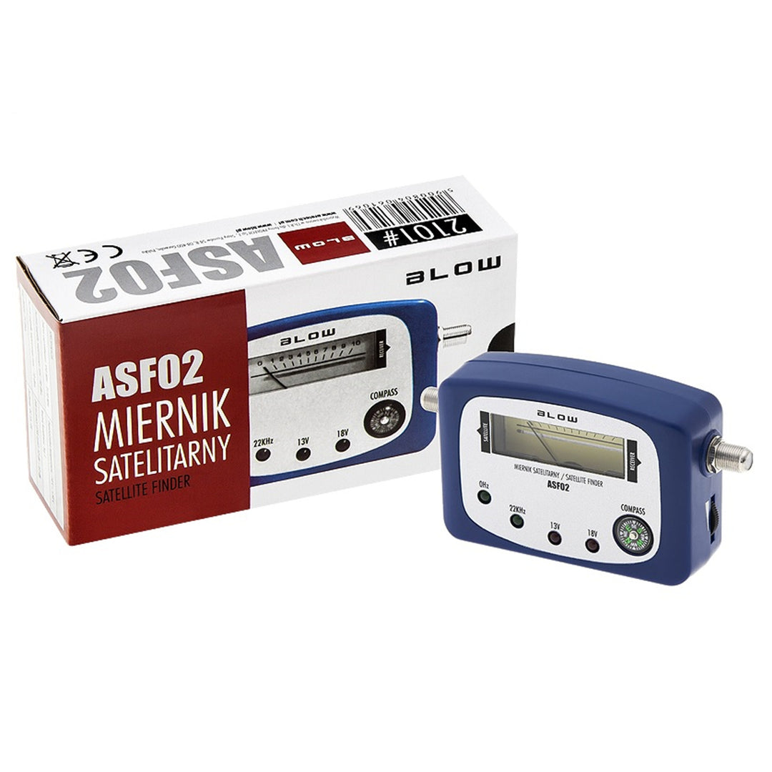 Misuratore di segnale satellitare SAT-FINDER Blow ASF02