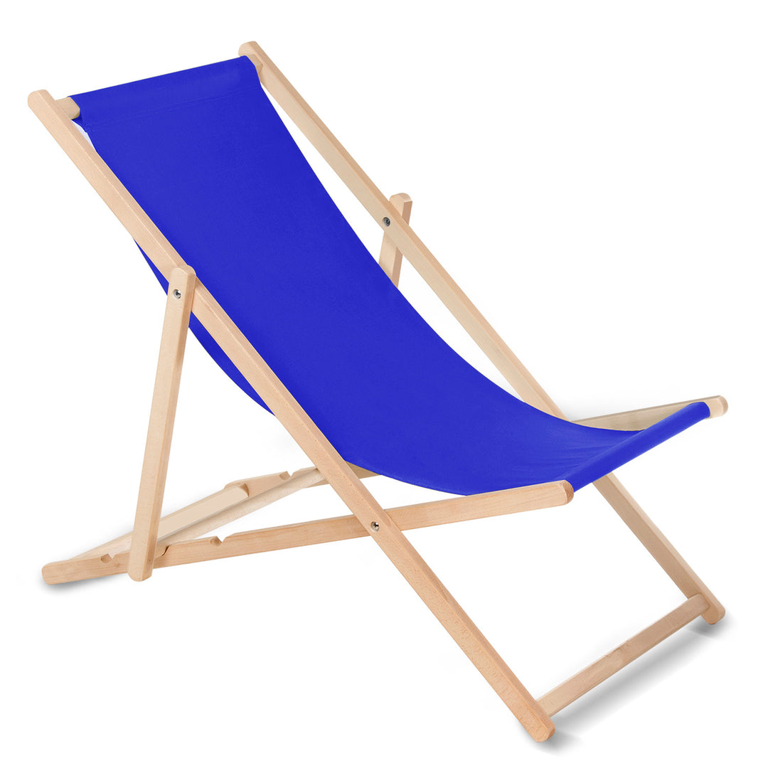 GreenBlue GB183 lettino classico in faggio blu scuro