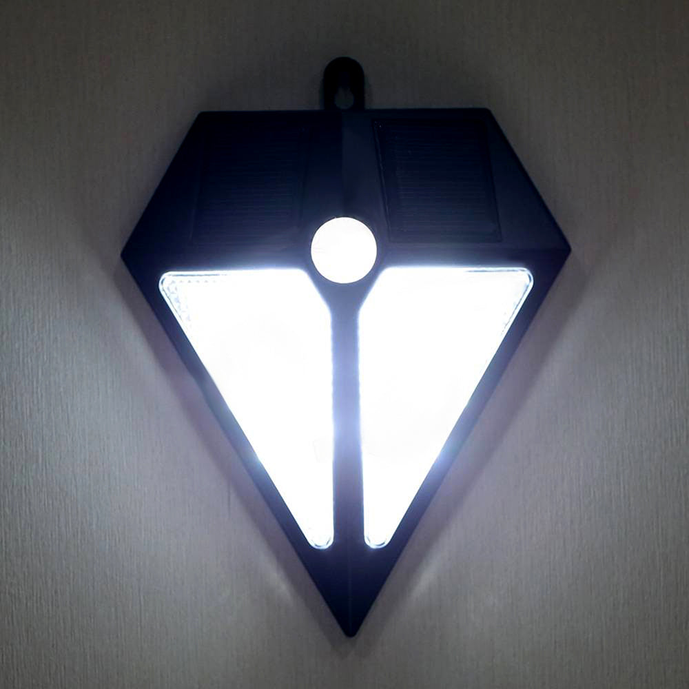 Lampada Solare da Parete con Senstore di Movimento 6 LED Maclean Energy MCE168 2x solar