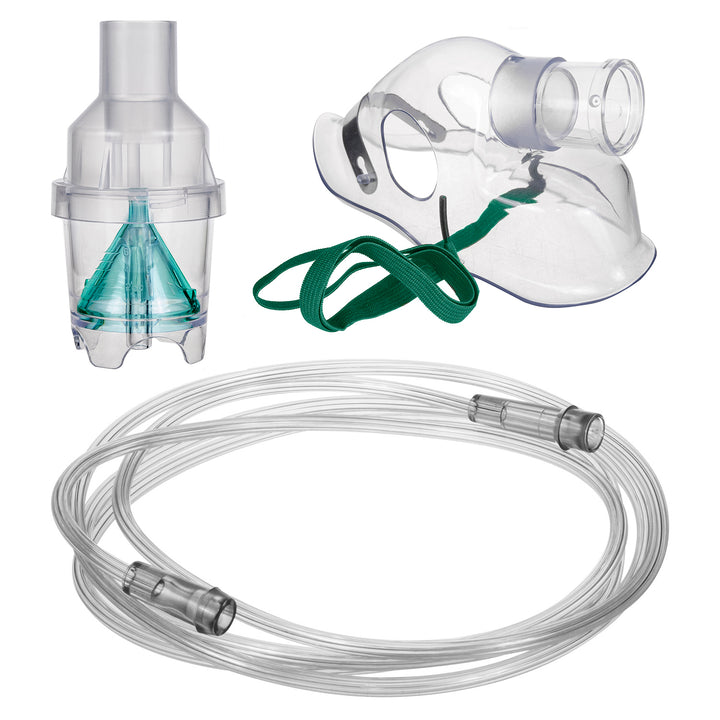Kit per inalatore - maschera, nebulizzatore, tubo flessibile