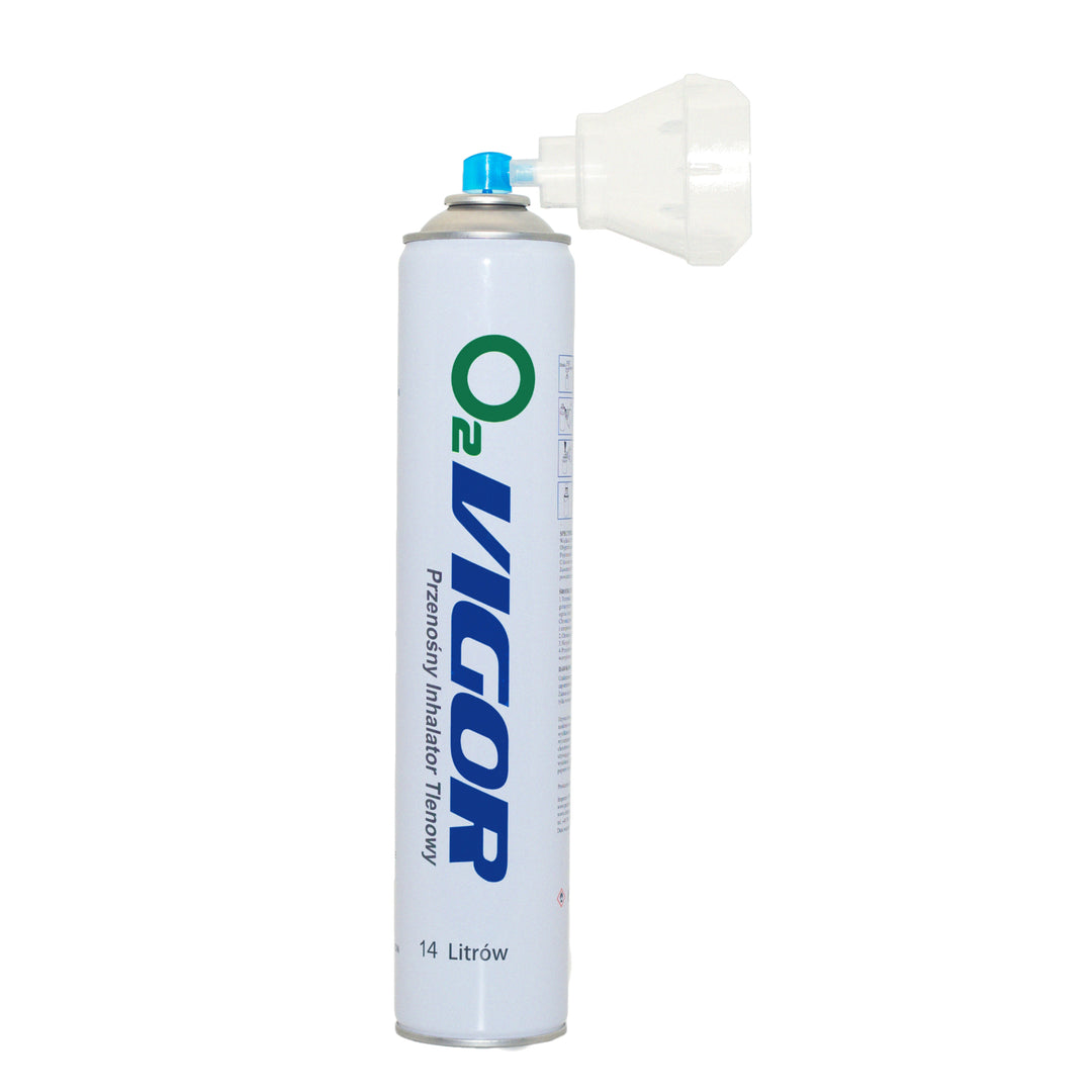 Elmar o2 Vigor 99% 14L Inalatore di ossigeno 99% in bottiglia da 14L