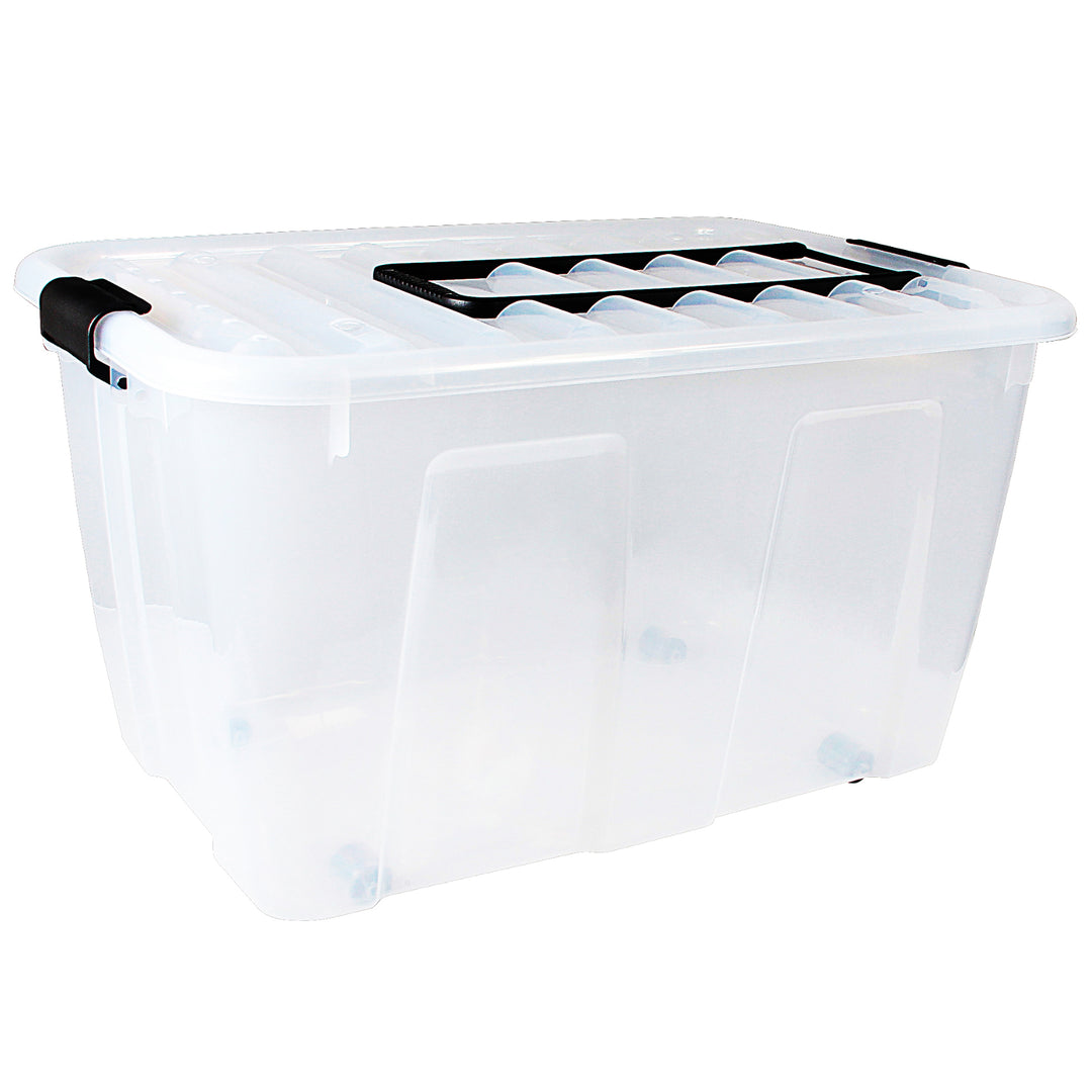 Scatola portaoggetti contenitore Plast Team HomeBox 85L