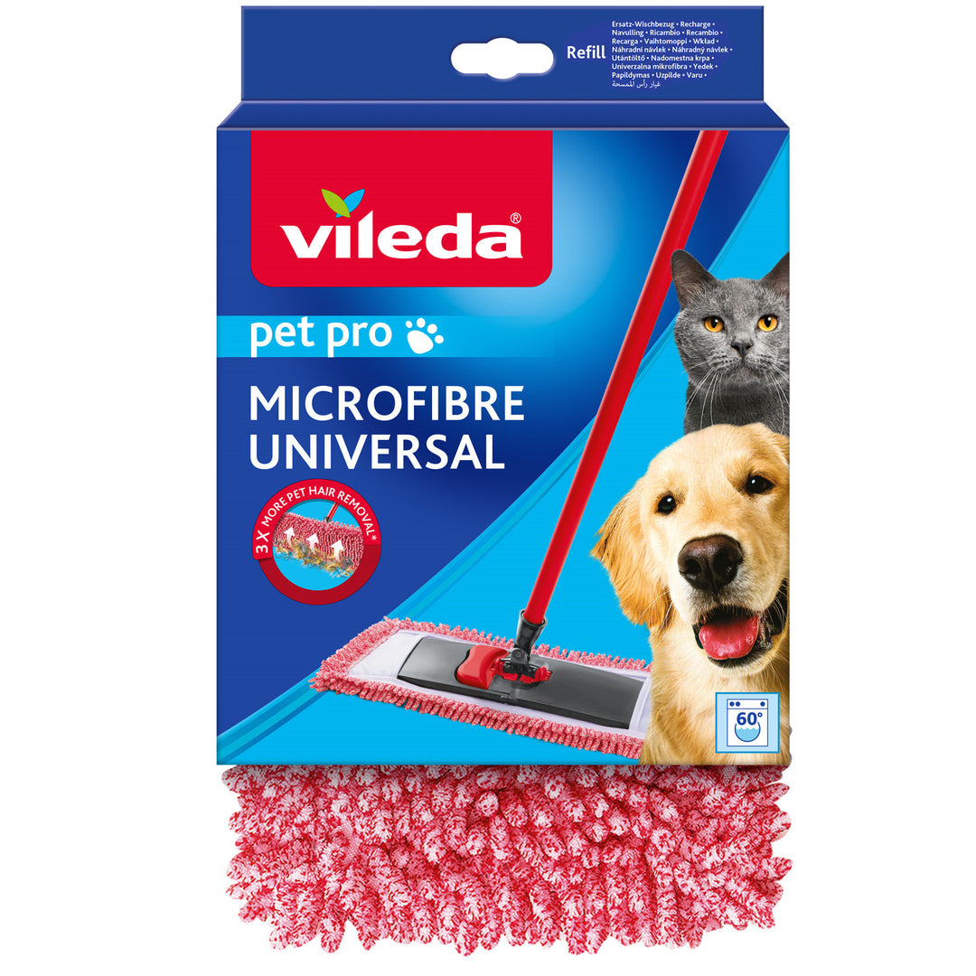 Inserto Vileda del mocio in stile CHENILLE 3D inserto in Microfibra