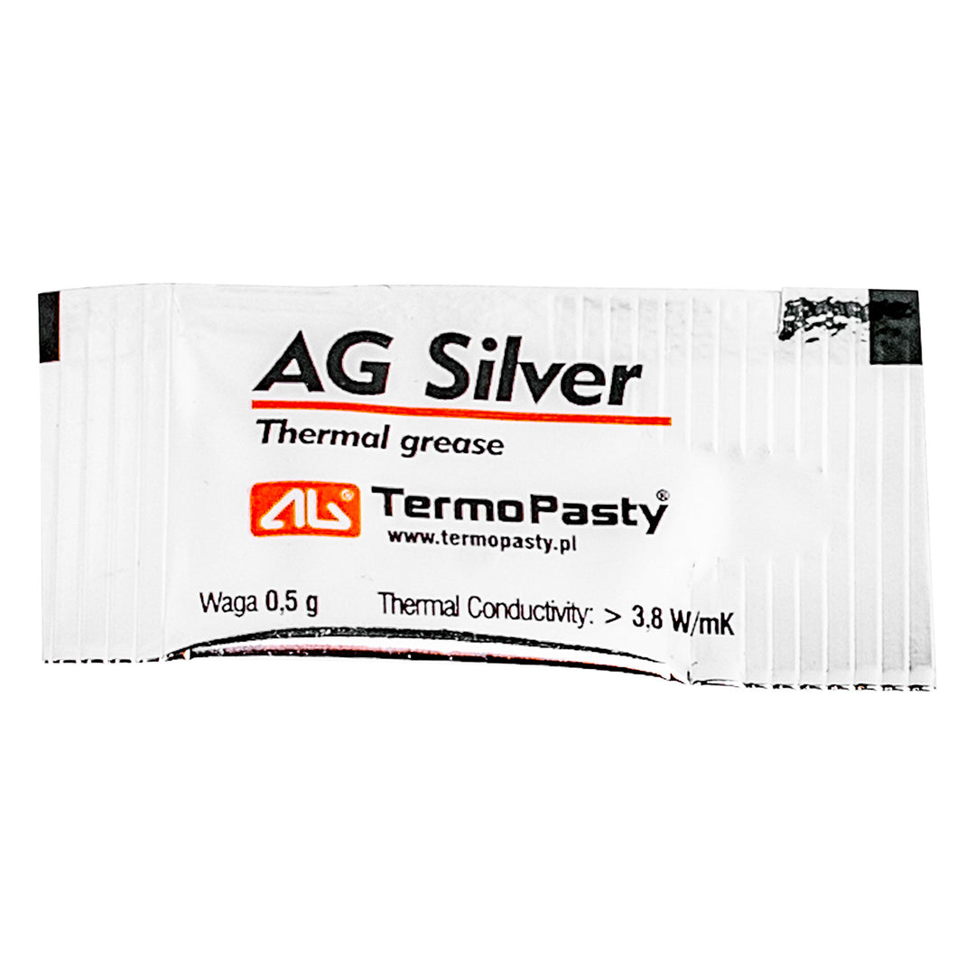 Pasta termoconduttiva all'argento 0,5 g AG AGT-143 con aggiunta di composti d'argento