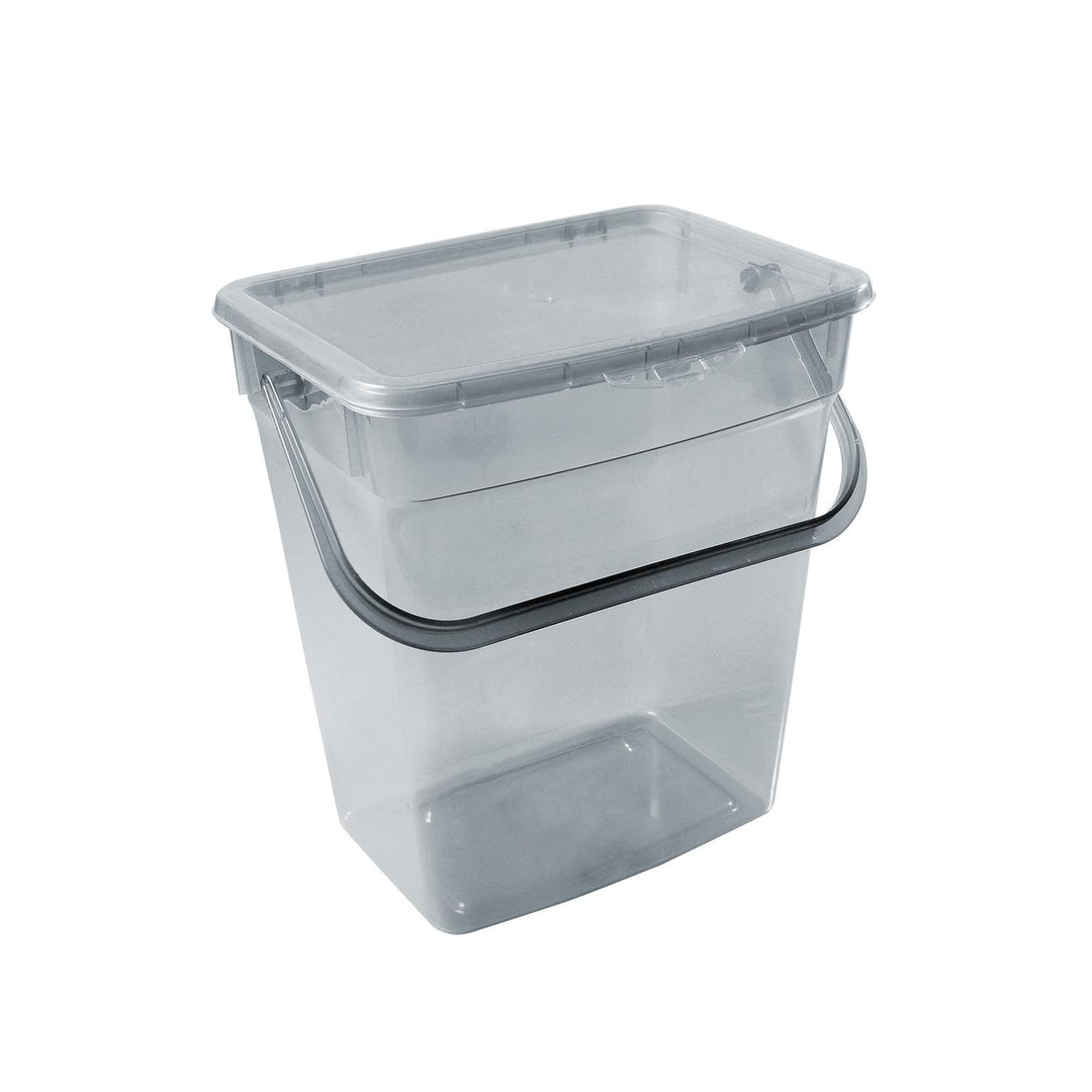 Contenitore in polvere Plast Team 10L grigio trasparente