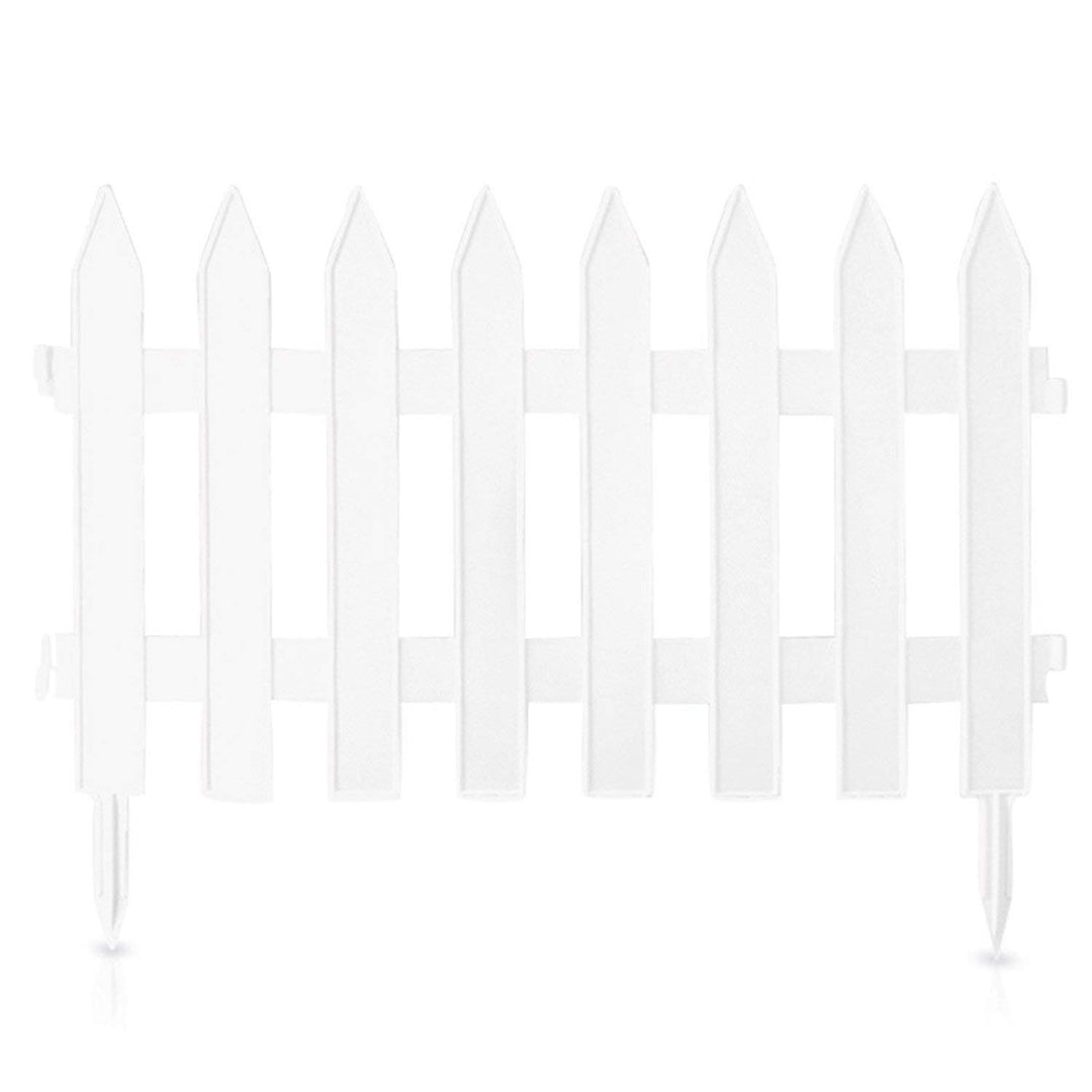 Recinto da giardino Garden Classic, bianco, altezza 60 cm