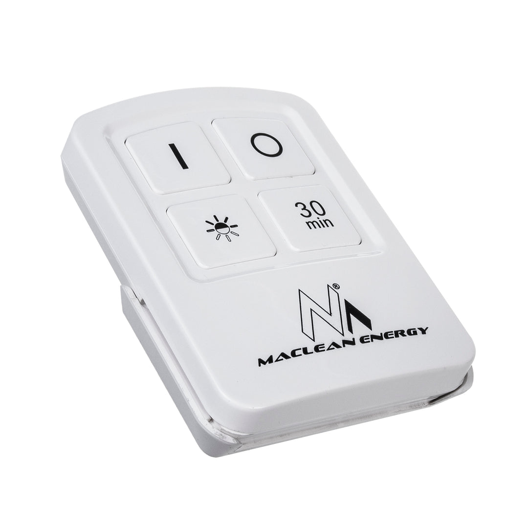 Lampada lineare a LED sotto armadio, set di 2 moduli con telecomando e alimentatore Maclean Energy MCE245 - max.4 moduli su un alimentatore