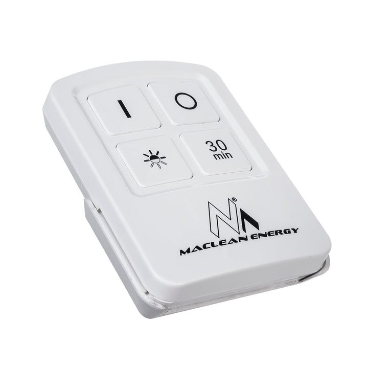 Lampada lineare a LED sotto armadio, set di 2 moduli con telecomando e alimentatore Maclean Energy MCE245 - max.4 moduli su un alimentatore