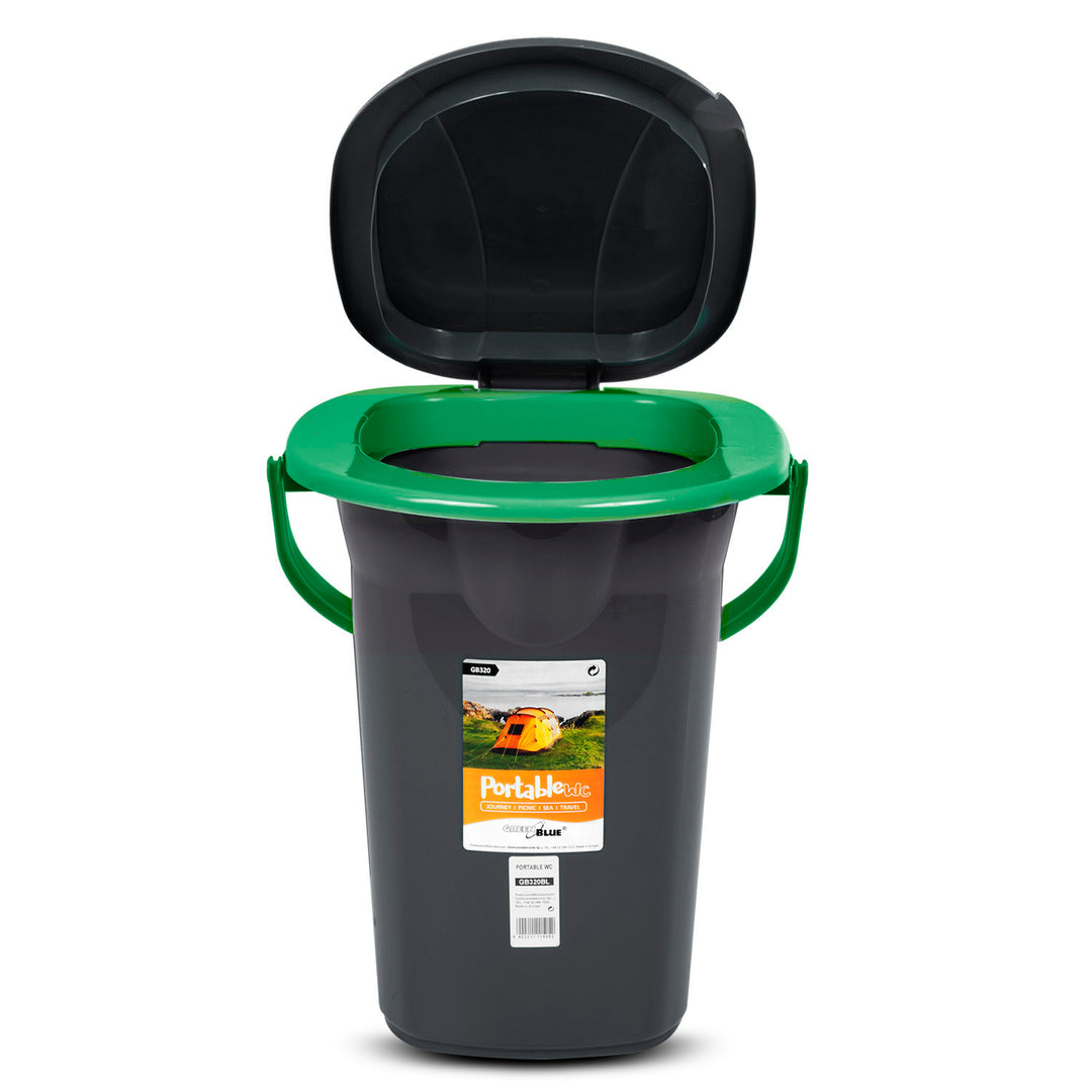 GreenBlue GB320BG Toilette turistica nero/verde  19L