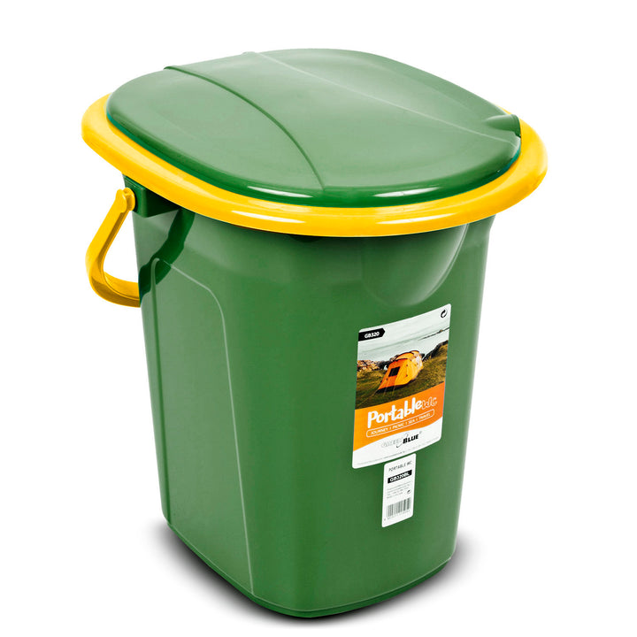 GreenBlue GB320GO WC da viaggio verde scuro/arancione