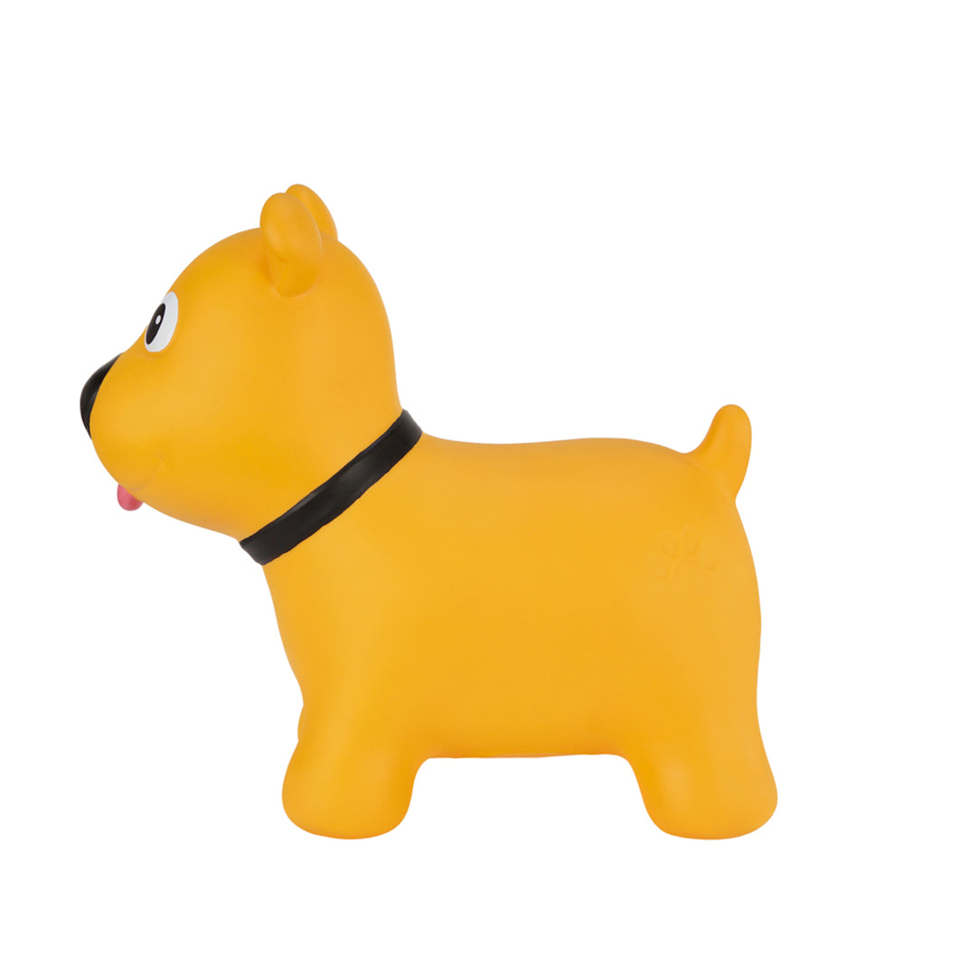 Il cane giallo di Tootina - giocattolo gonfiabile per bambini che salta