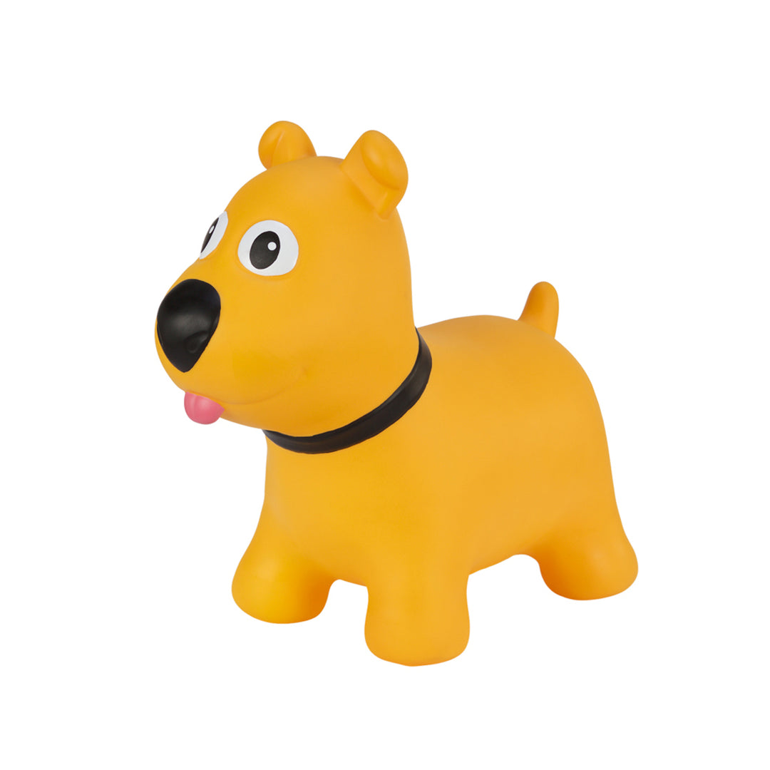 Il cane giallo di Tootina - giocattolo gonfiabile per bambini che salta