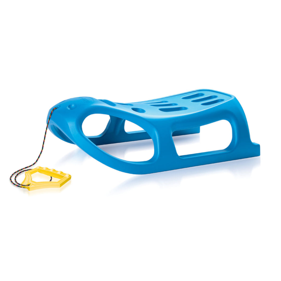 Slitta in plastica resistente e veloce Prosperplast Little Seal blu