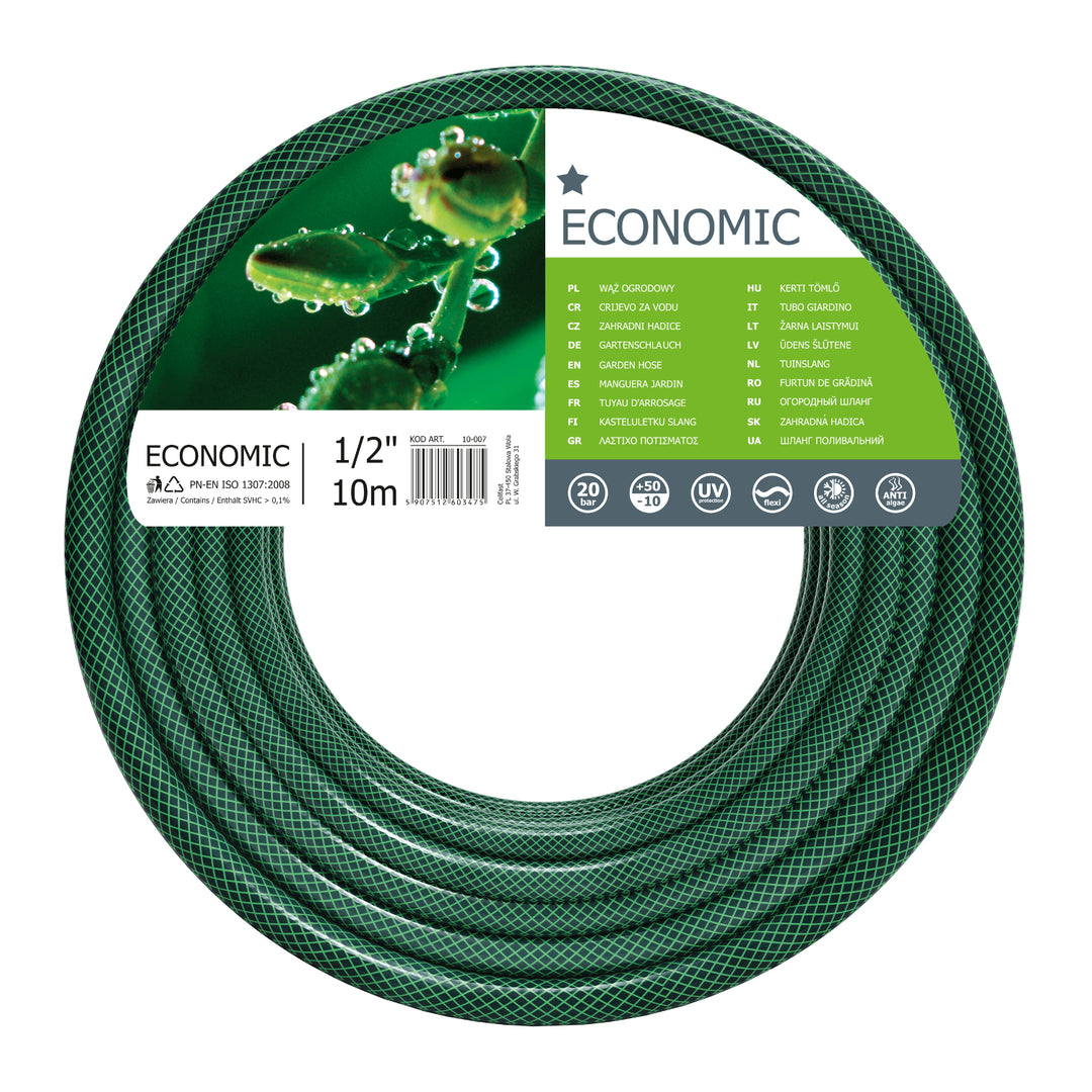 Tubo da giardino Cellfast economic 1/2 10m 3 strati