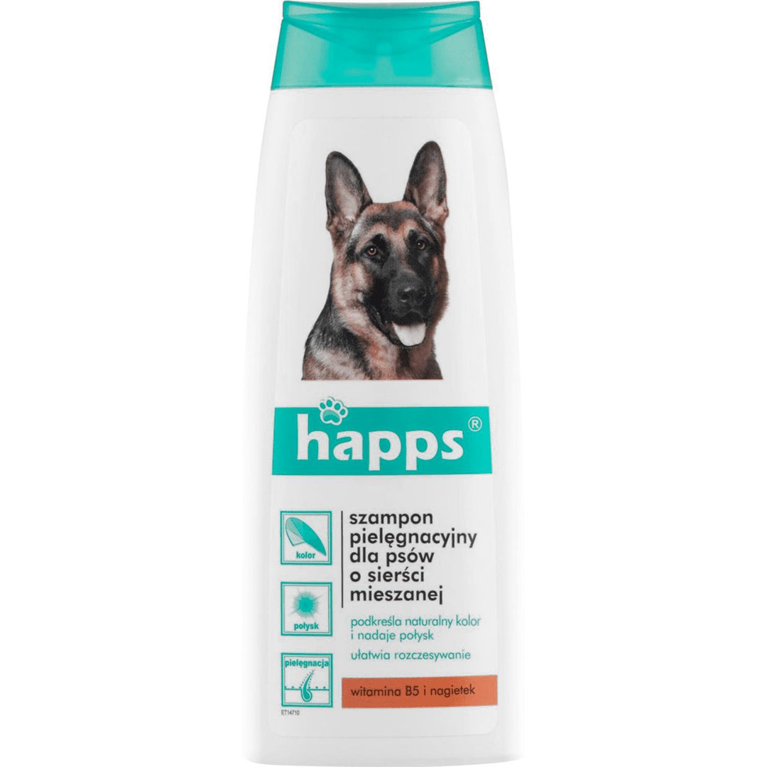 Shampoo cura per cani con peli misti Happs 200 ml