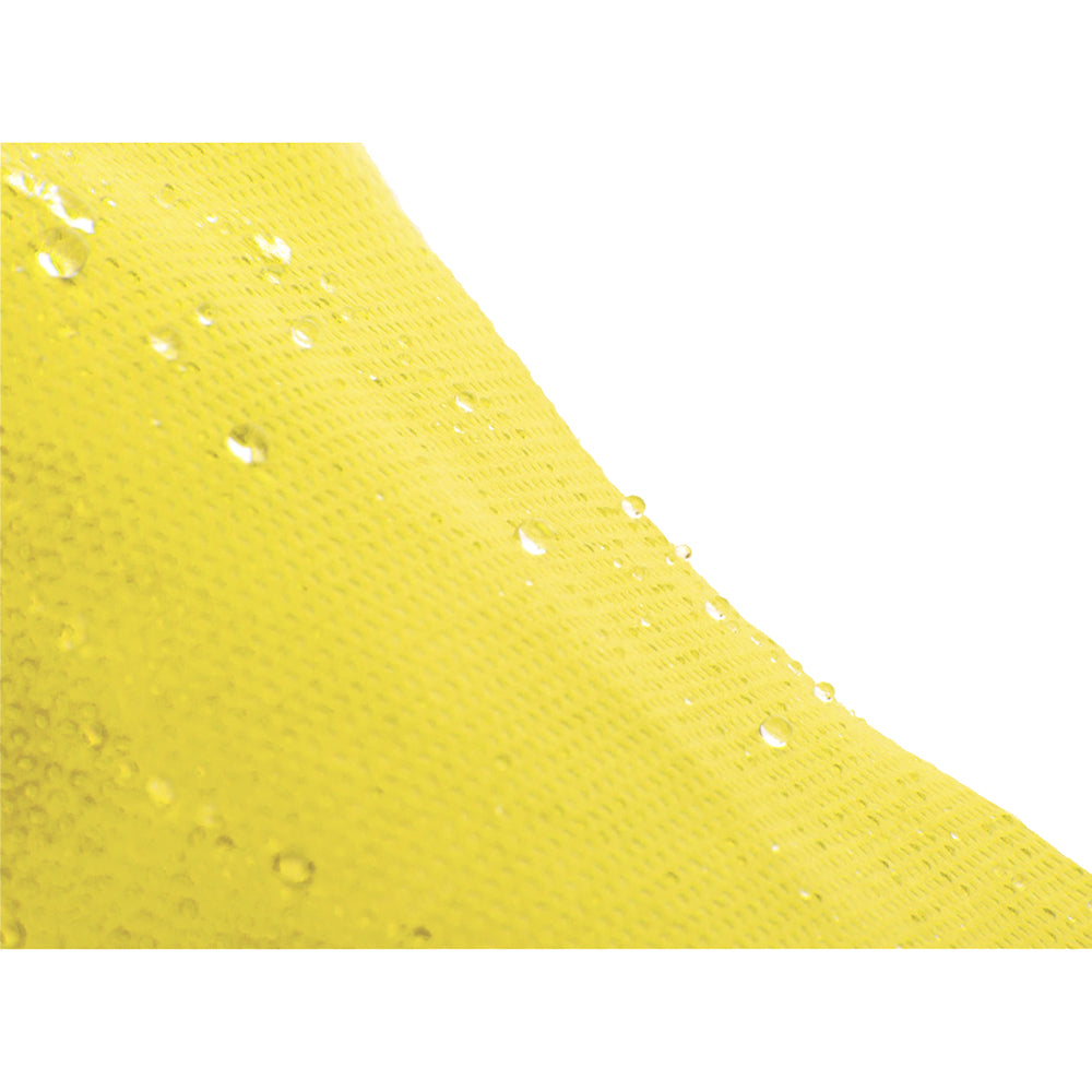 Maschera viso usa e getta legata colore giallo 25 pezzi