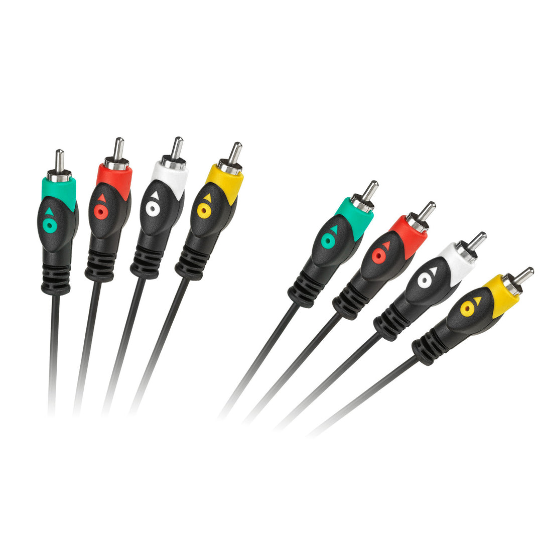 Kabel 4RCA do 4RCA 1,8m Cabletech economico KPO3906-1,8