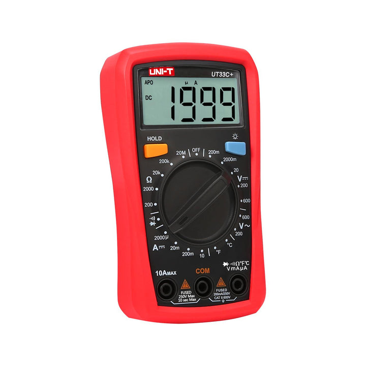 Misuratore universale Uni-T UT33C + misurazione della temperatura