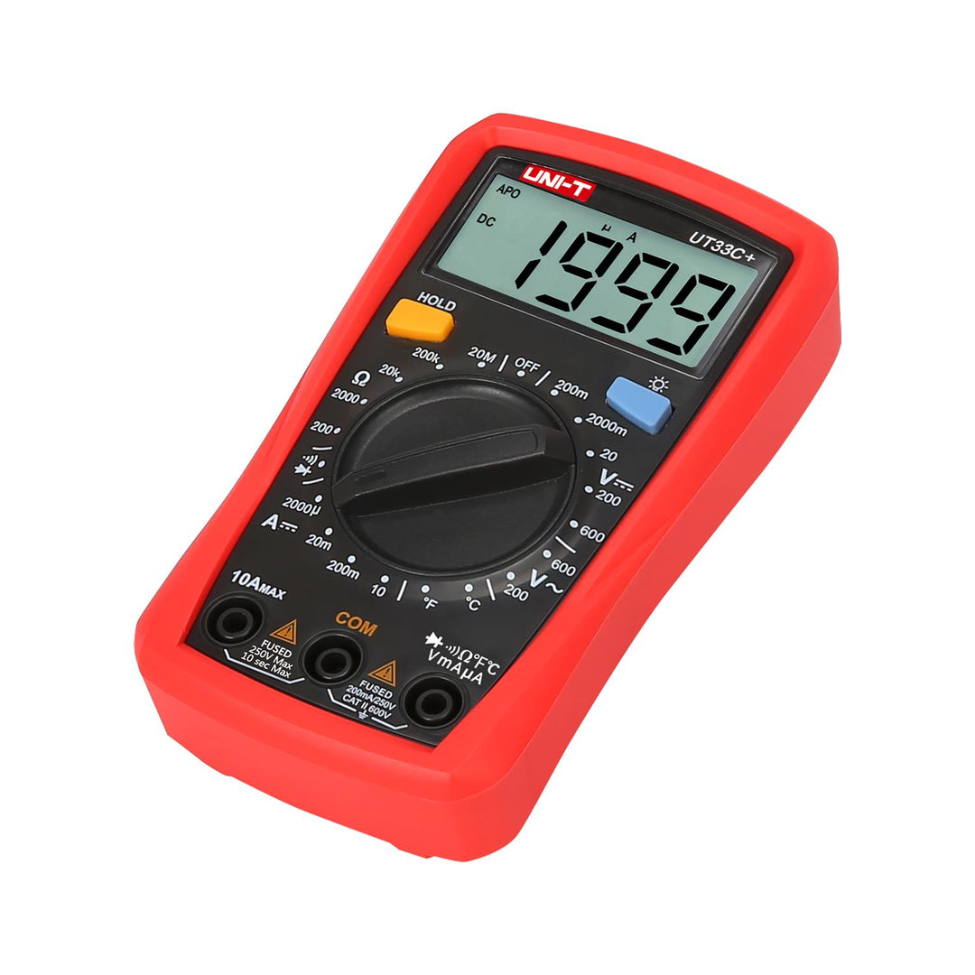 Misuratore universale Uni-T UT33C + misurazione della temperatura