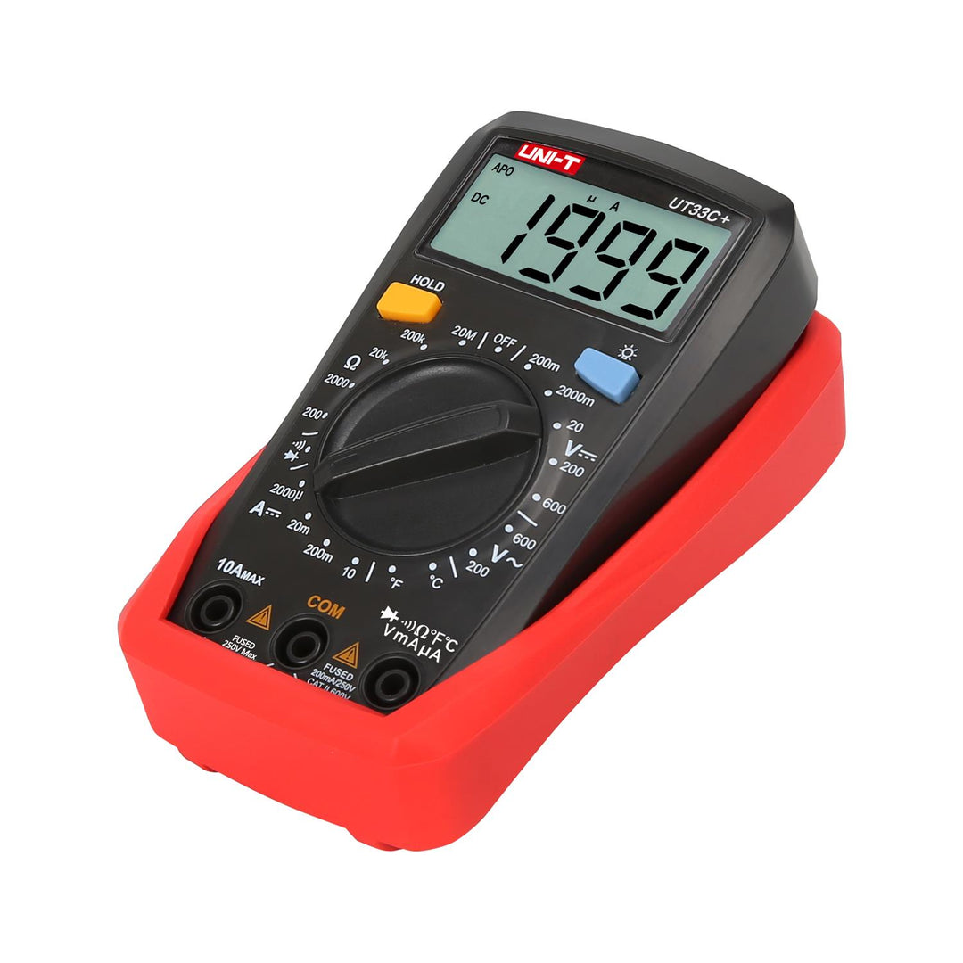 Misuratore universale Uni-T UT33C + misurazione della temperatura