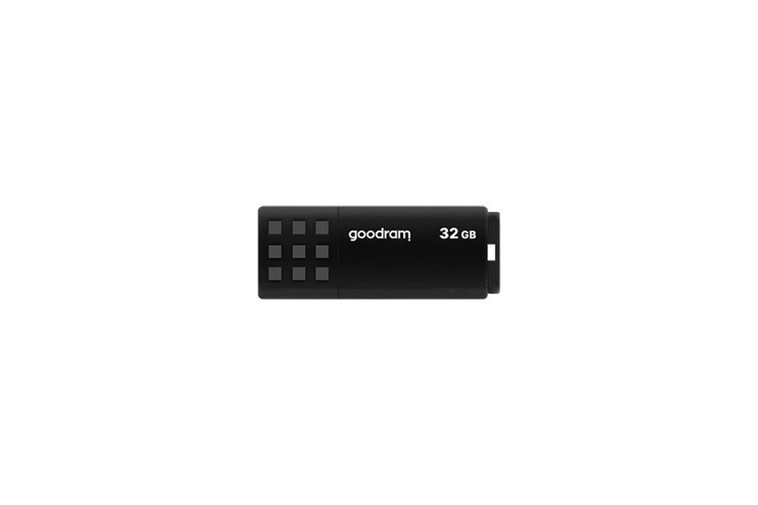 Chiavetta USB 3.0 32GB nera Goodram legge fino a 60 MB/s, scrive fino a 20 MB/s