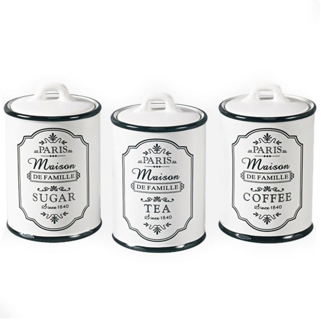 Set di 3 contenitori in ceramica Maestro Paris