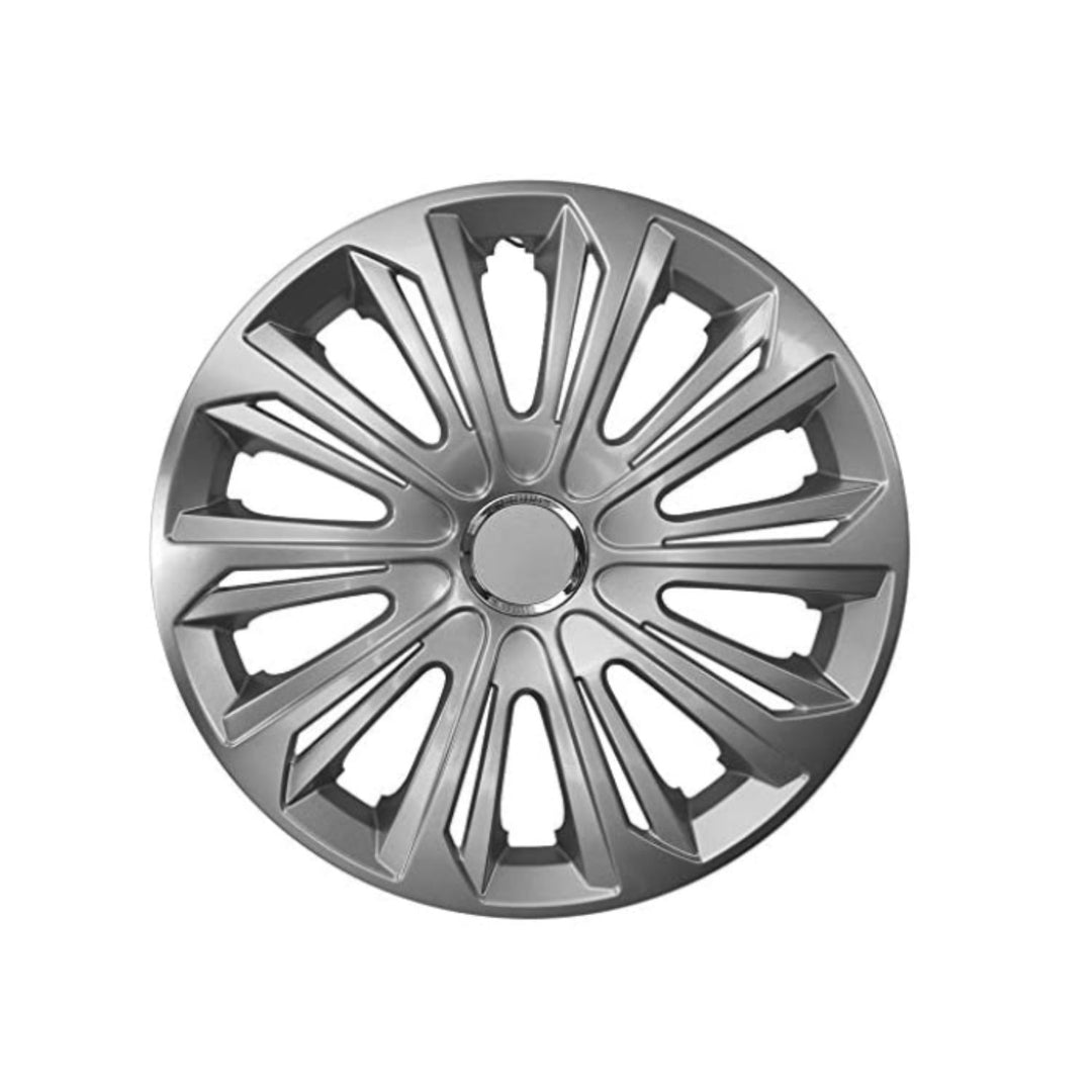 NRM COPRI MOZZI ARGENTO LACCATO FORTE 16" - 4 pezzi