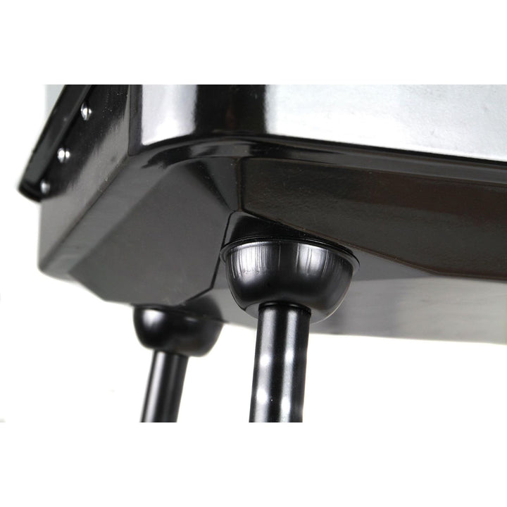 Griglia barbecue rettangolare carrello acciaio cromato Master Grill MG905