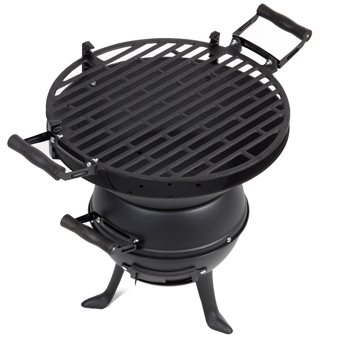 Barbecue in ghisa con un diametro di 35,5 cm Master Grill Party MG630