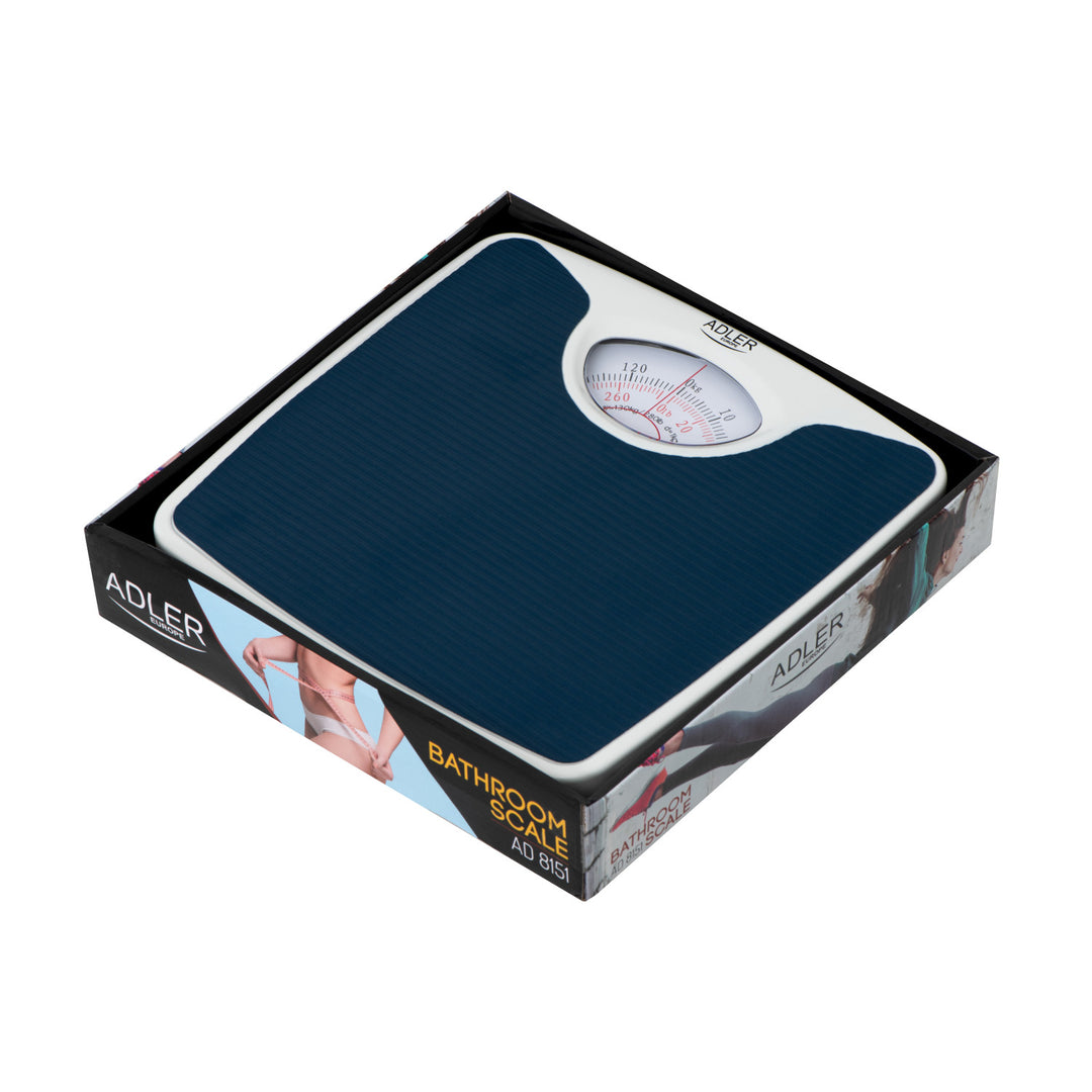 La bilancia pesapersone meccanica Adler AD 8151b è facile da usare