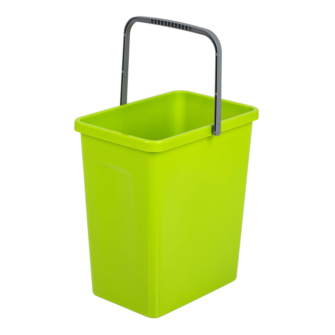 BranQ 1309 Cestino dei rifiuti Cestino di riciclaggio Eco Storage secchio 10L, Verde