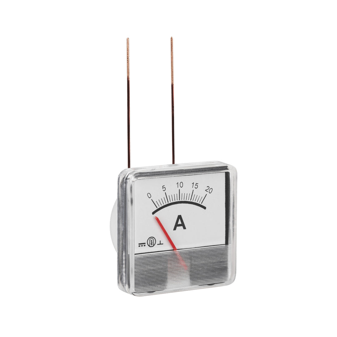 Indicatore analogico di corrente DC 0-20A quadrato MIE2134