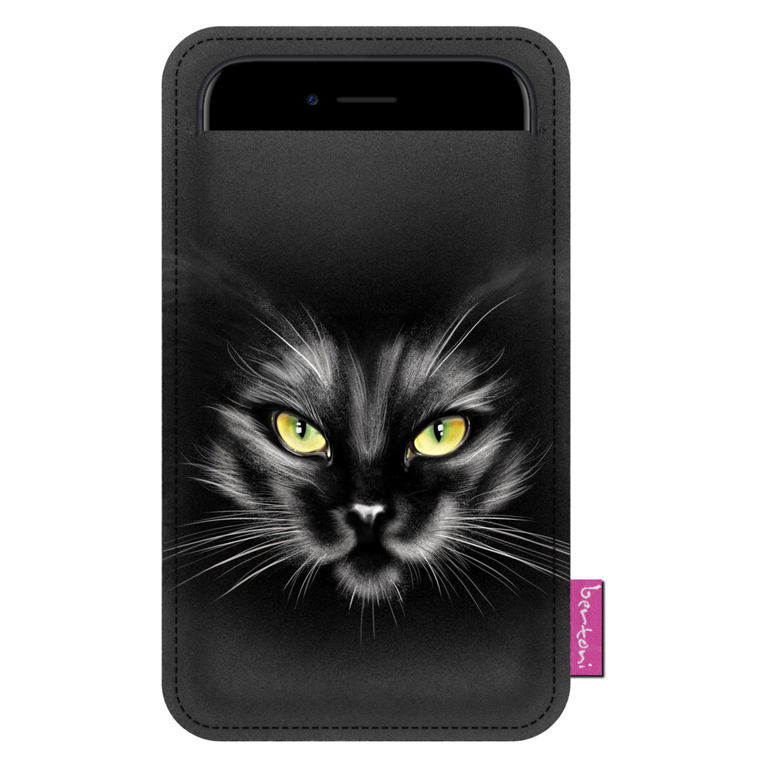 Custodia per cellulare in feltro 100x175 mm Copertura protettiva Nero