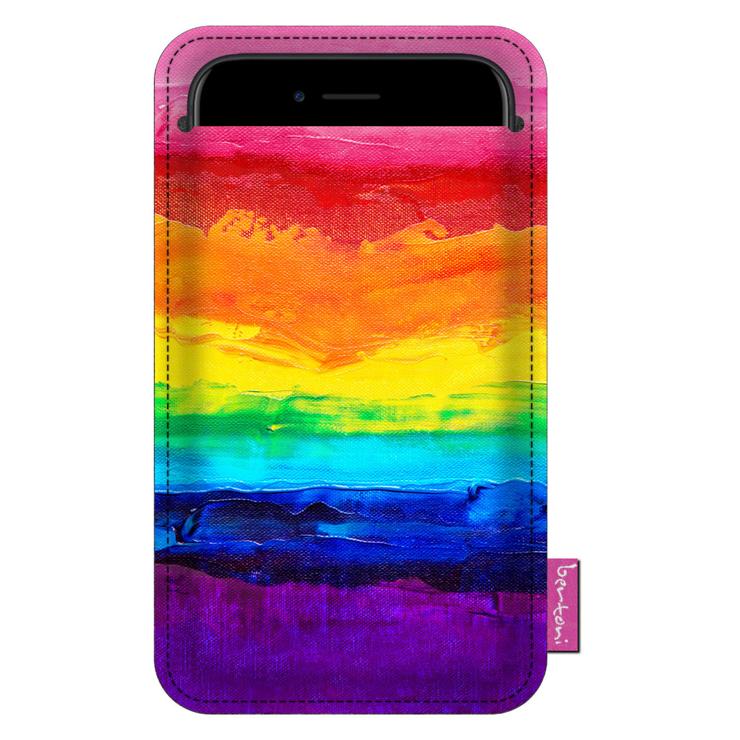 Custodia in feltro per telefono cellulare 100x175 mm Case protettivo Colorfull