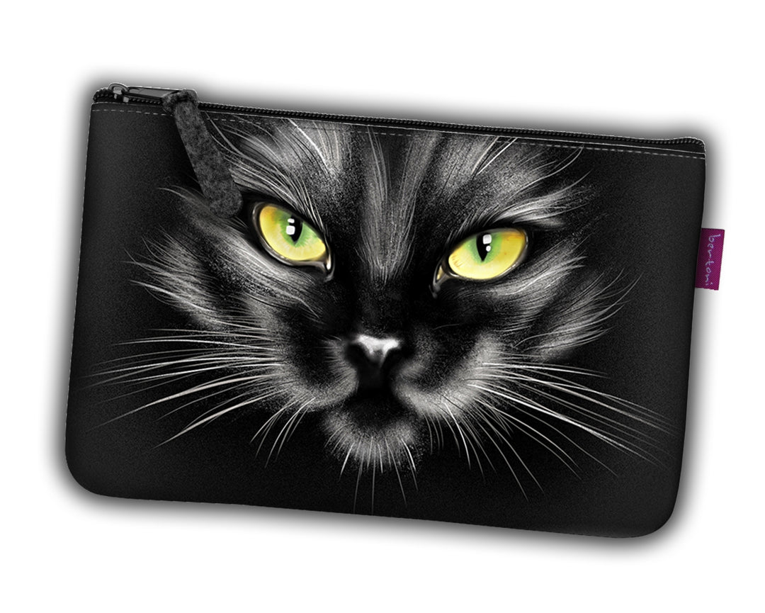 Borsa da toilette Borsa per Make-Up Organizer da viaggio con cerniera Nero