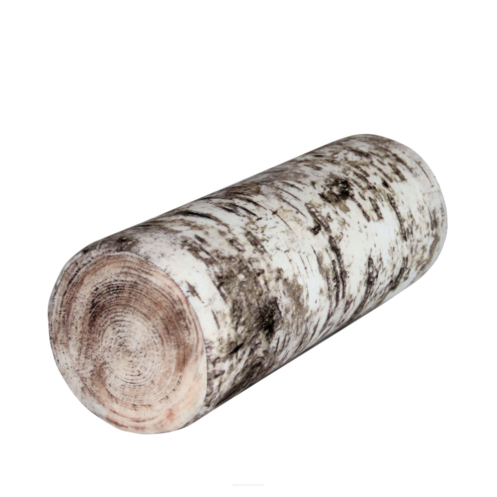 Cuscino per il collo rotolo lombare 40x15cm Cuscino di sostegno rotolo di schiuma termoattiva rotolo cuscino betulla
