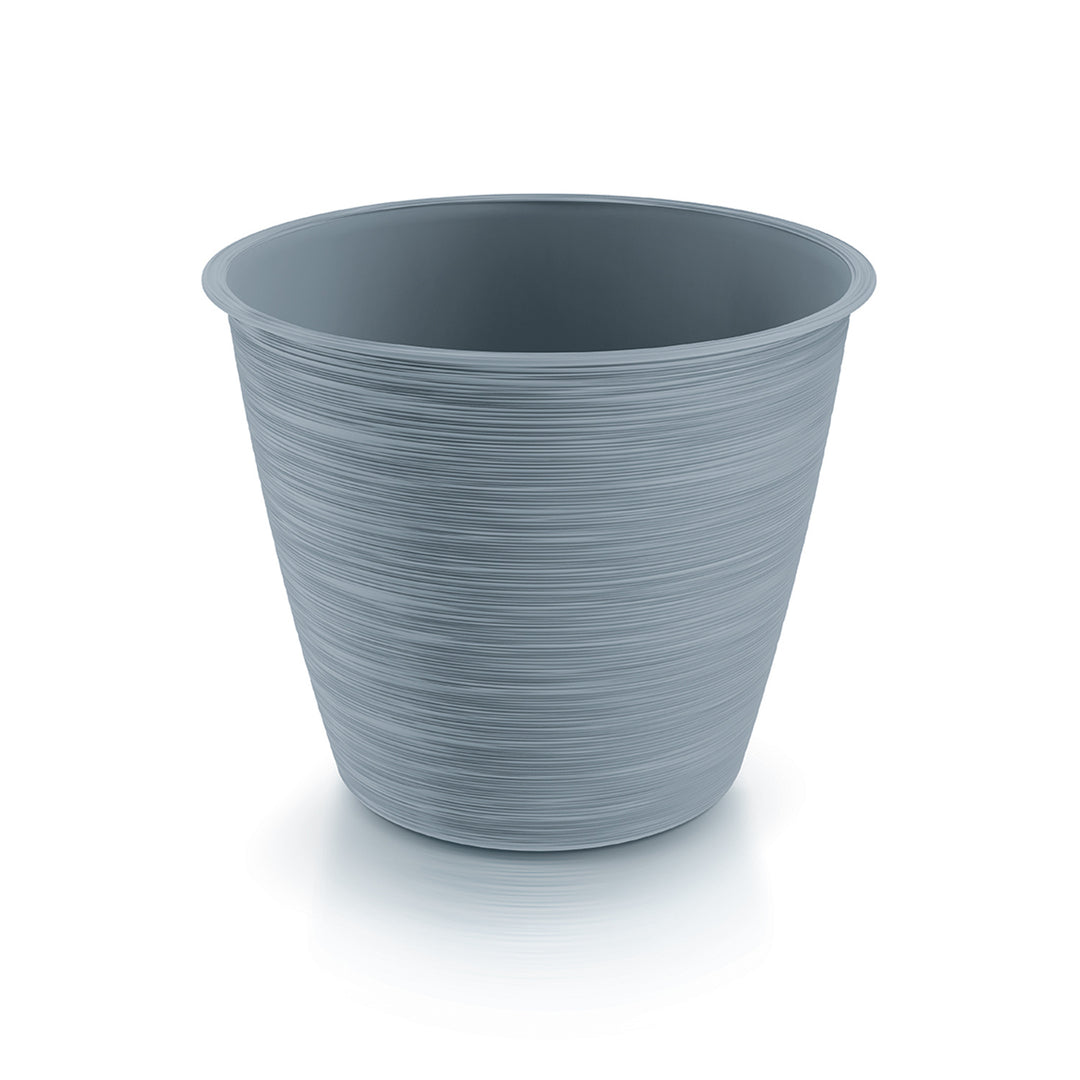 Prosperplast Furu Vaso da fiori rotondo DFO300-443U - colore grigio chiaro