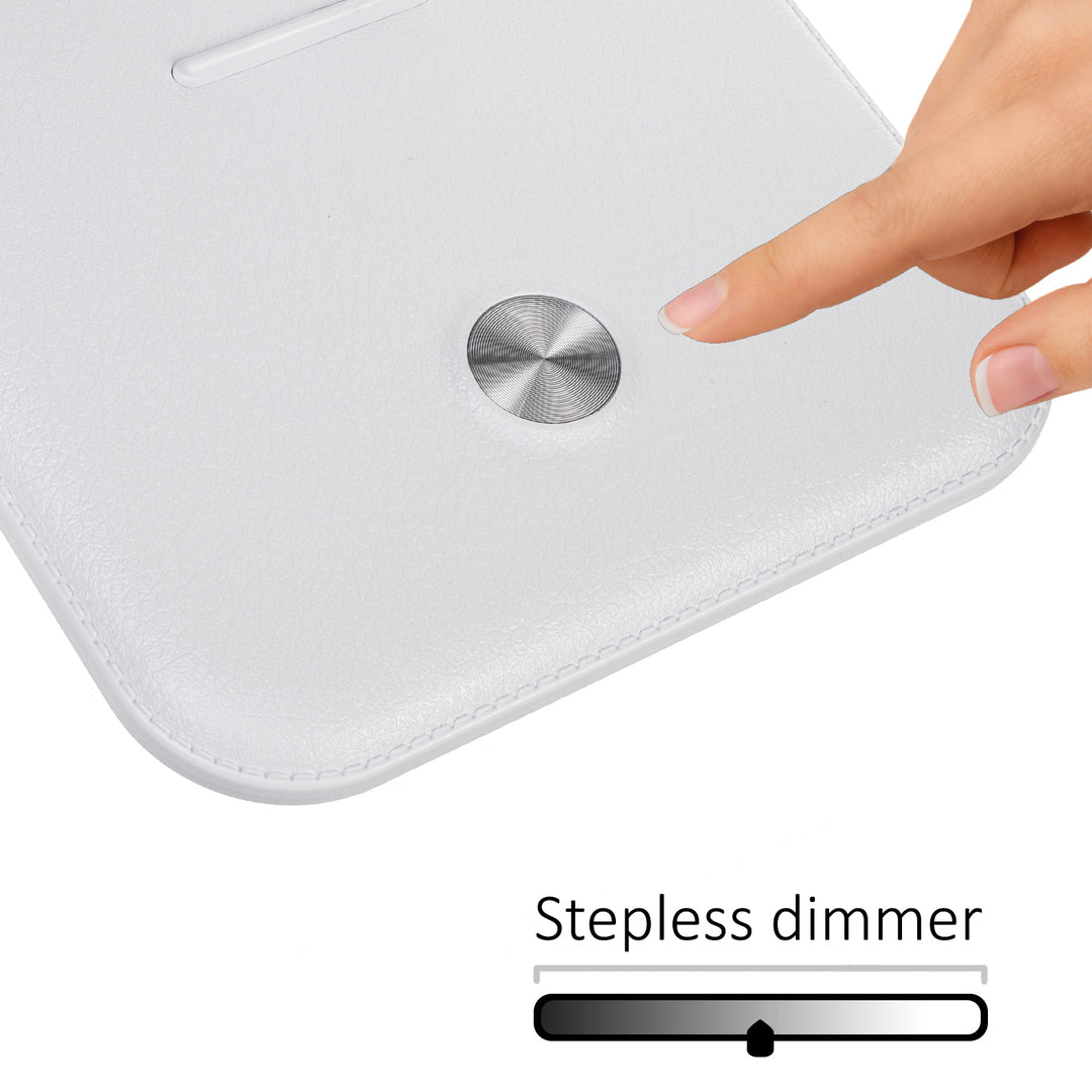 Lampada da scrivania Maclean LED, max. 9W, 220-240V AC, cambia colore, dimmerabile, 450lm, MCE614 W