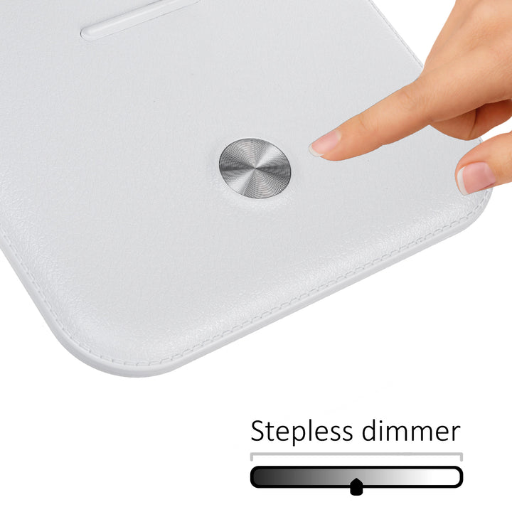 Lampada da scrivania Maclean LED, max. 9W, 220-240V AC, cambia colore, dimmerabile, 450lm, MCE614 W