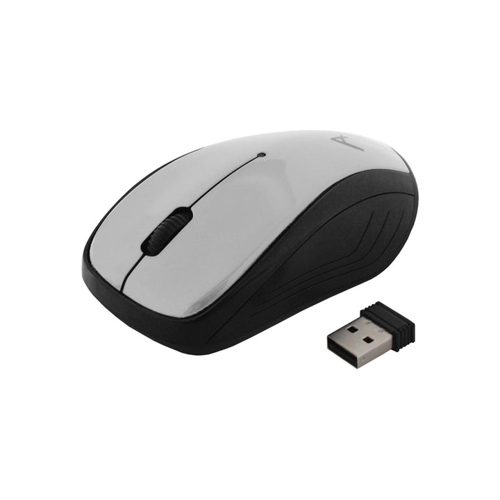 Mouse ottico Art, senza fili, USB, argento, AM-92B