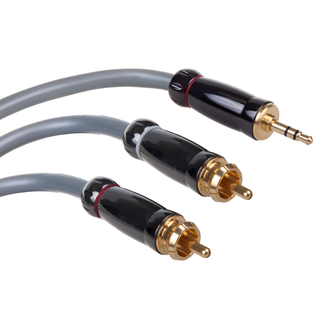 Cavo di collegamento AB HQ Jack 3,5 mm - 2x RCA CINCH 1,5 m - alte prestazioni