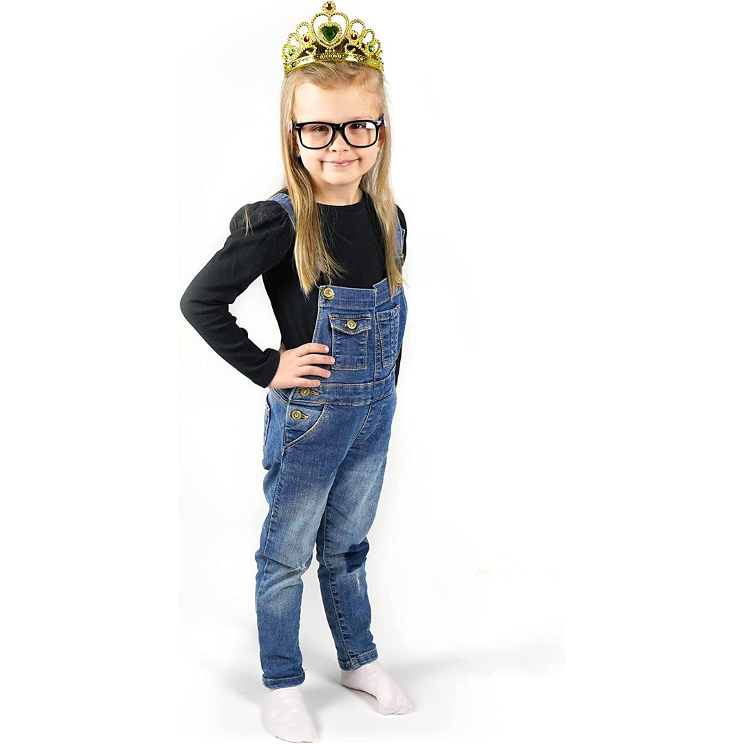 Influ Heroes Miss Aga kit di vestizione parrucca, corona, occhiali