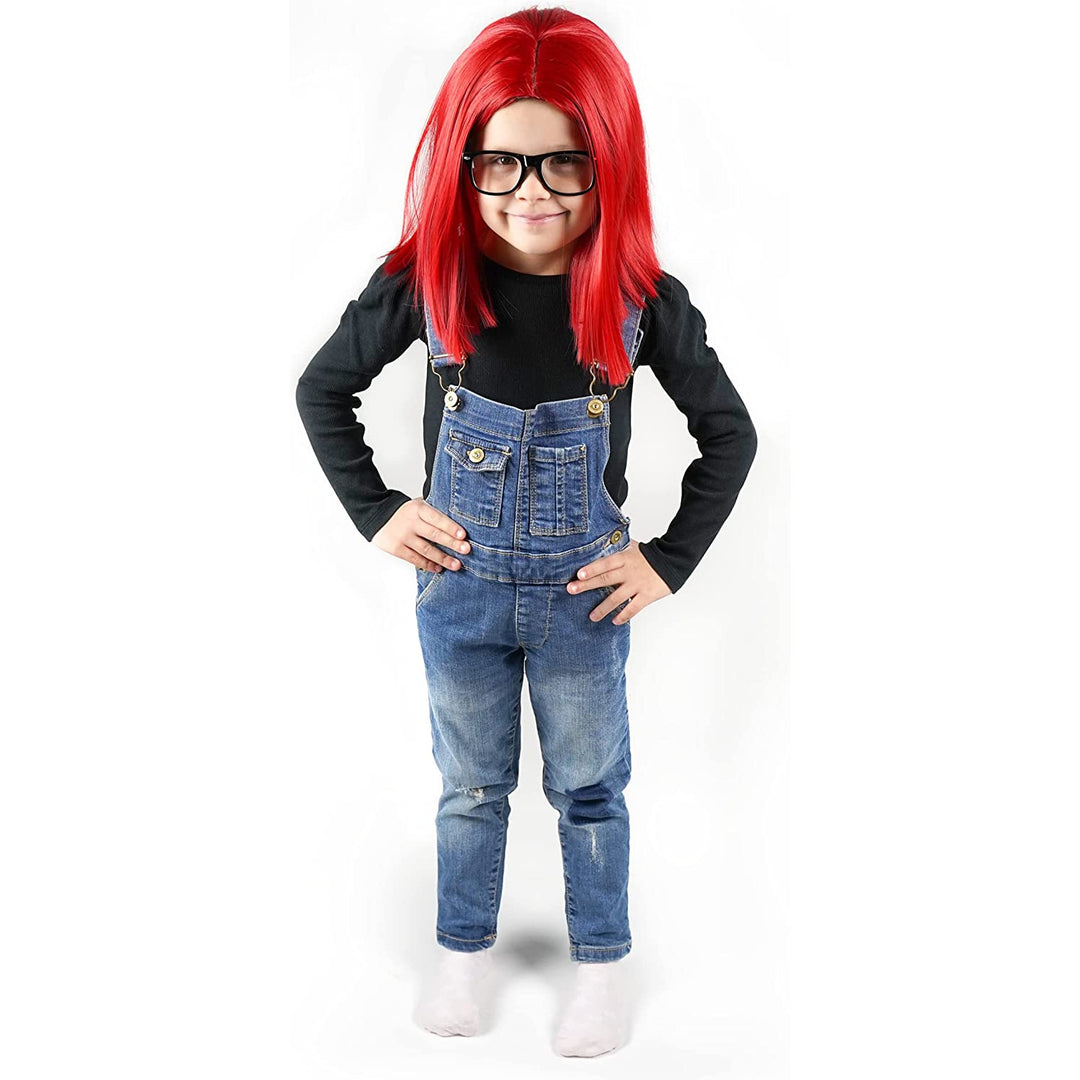 Influ Heroes Miss Aga kit di vestizione parrucca, corona, occhiali