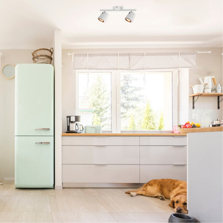 LampadaSolange spot, LED 12W, bianco - lampada da soffitto bianca