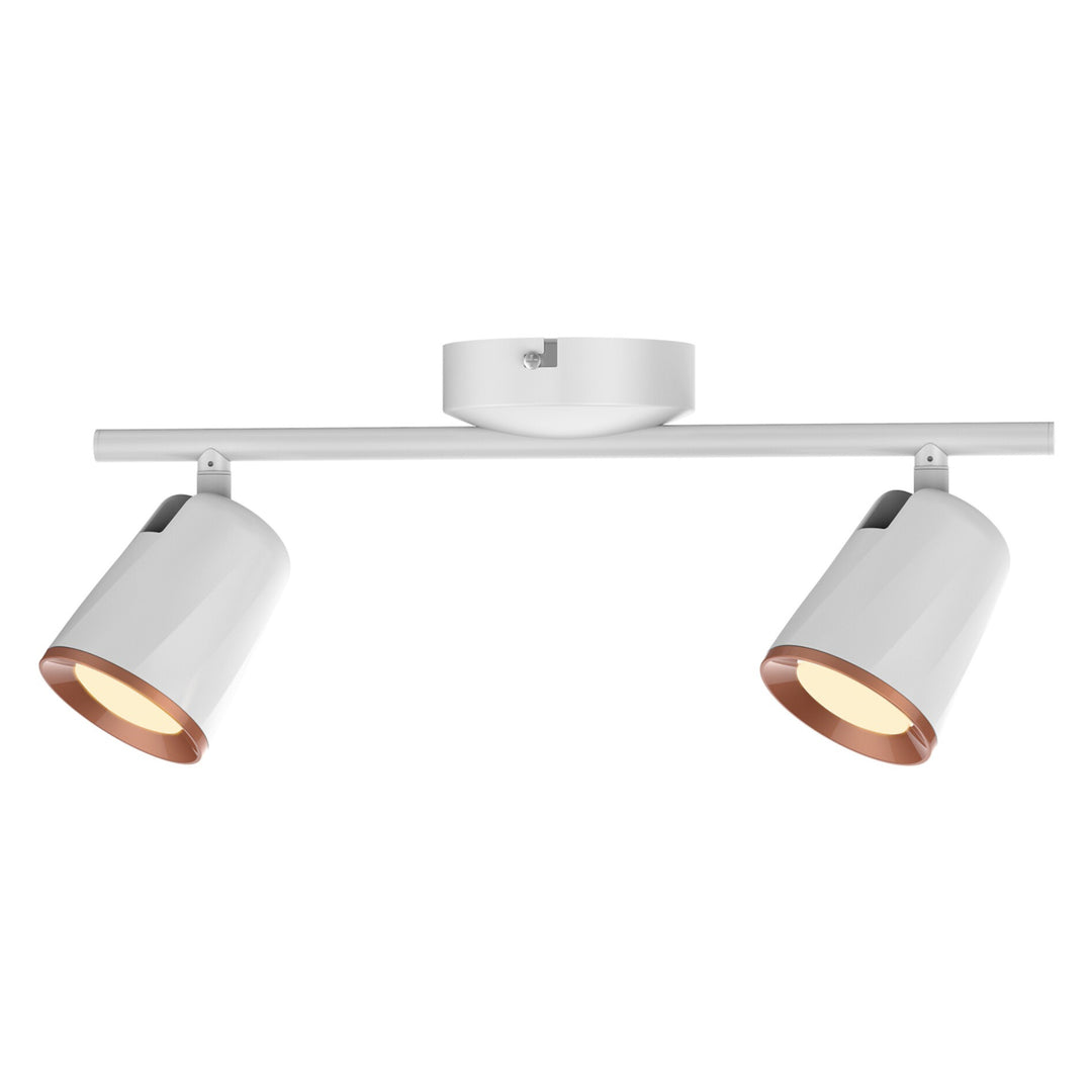 LampadaSolange spot, LED 12W, bianco - lampada da soffitto bianca